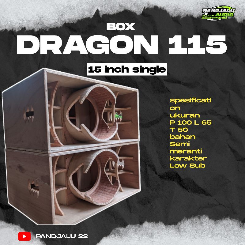 Box speaker model Dragon 15 inch DRAGON 115