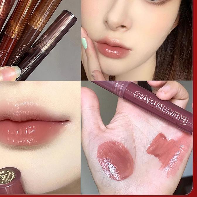 ❉ Cappuvini❤Lipstik Lava Chocolate Lip Gloss Liptint ♕