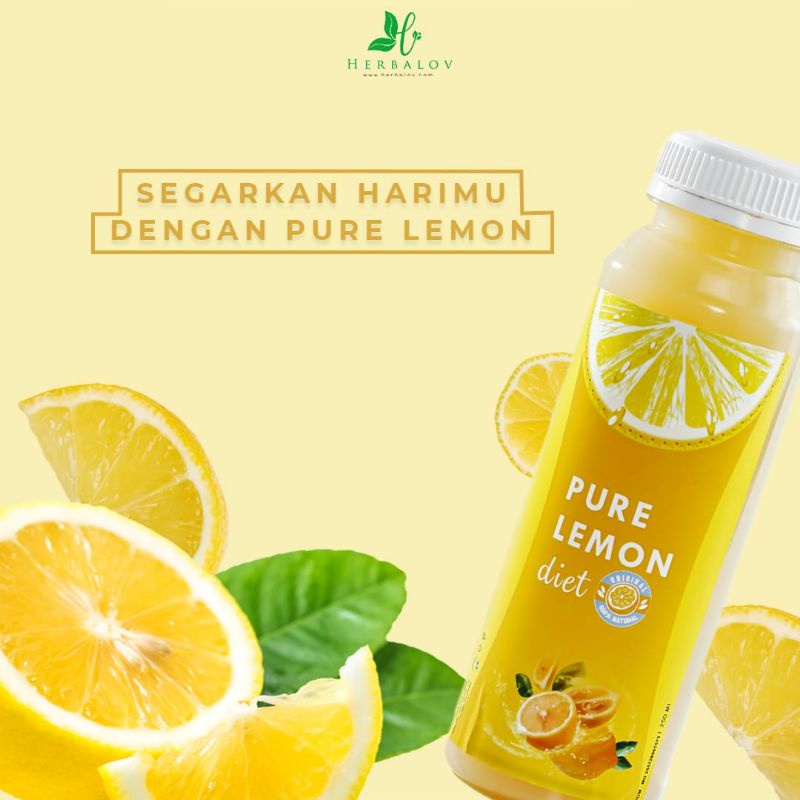 

PURE LEMON | Minuman sehat | Minuman segar | Minuman diet