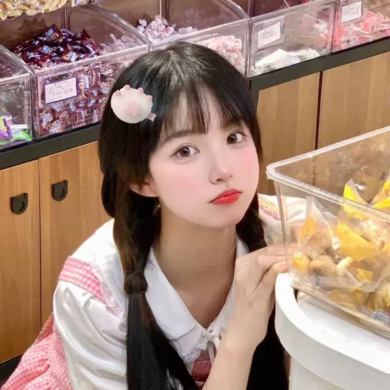 Jepit Rambut Bentuk Pink Cakar Kucing Jepit Rambut Cutie Jepit Rambut Sweet