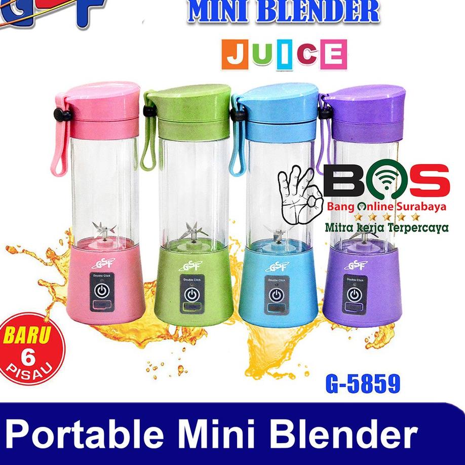♛ Blender Portable Blender Easy To Go GSF-5859 GSF 5859 GSF5859 Blender ▲