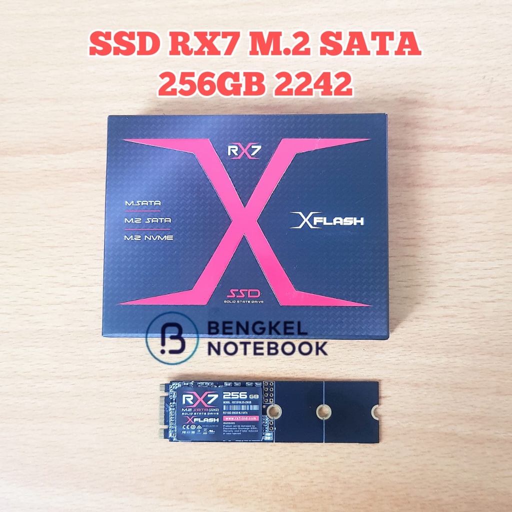 SSD RX7 M2 SATA 256GB 2242 M.2 SATA Kecil Pendek