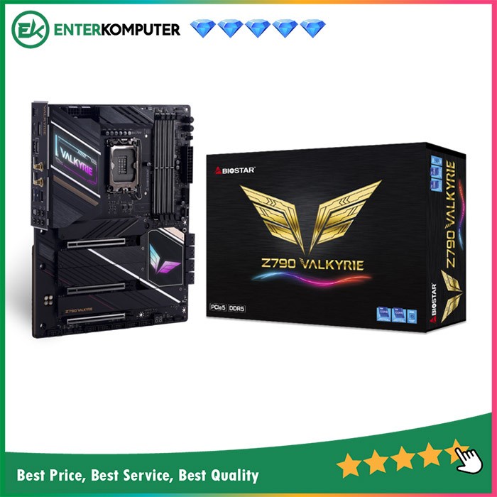 Biostar Z790 Valkyrie (LGA1700, Z790, DDR5, USB3.2 Type-C, SATA3)