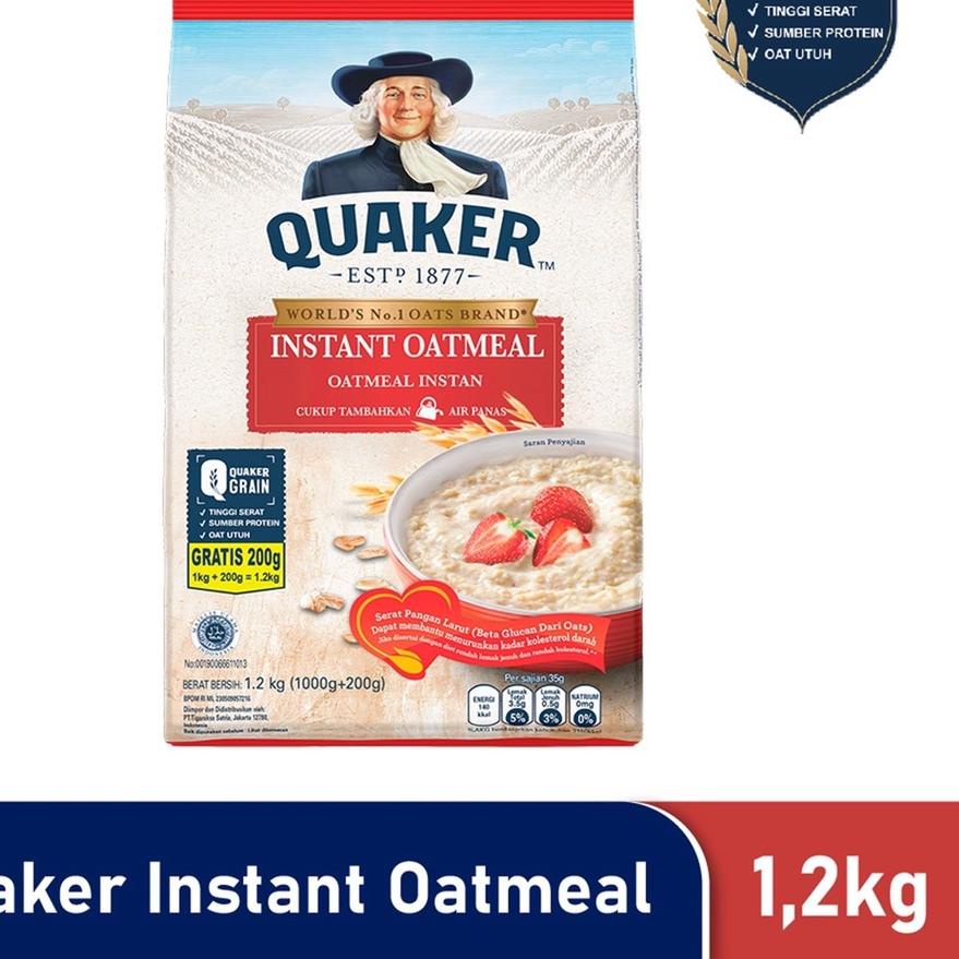 

Sale⭐-Quaker Instant Oatmeal 1200 gr