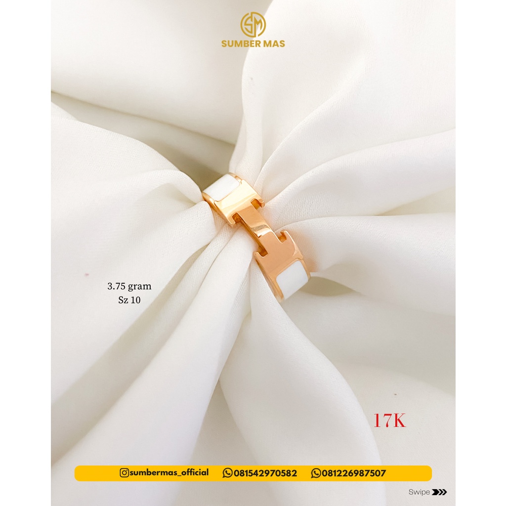 HERMEH SEIRES &amp; FUNNY RINGS 17K - SUMBER MAS