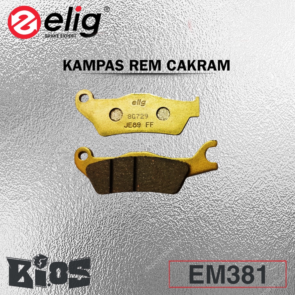 KAMPAS REM CAKRAM ELIG EM381 GENIO (F), ALL NEW VARIO 125 / 150 (F) ORIGINAL