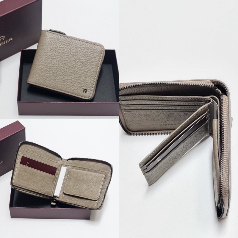 DOMPET BRANDED WANITA ORIGINAL - AIGNER LUCA WALLET