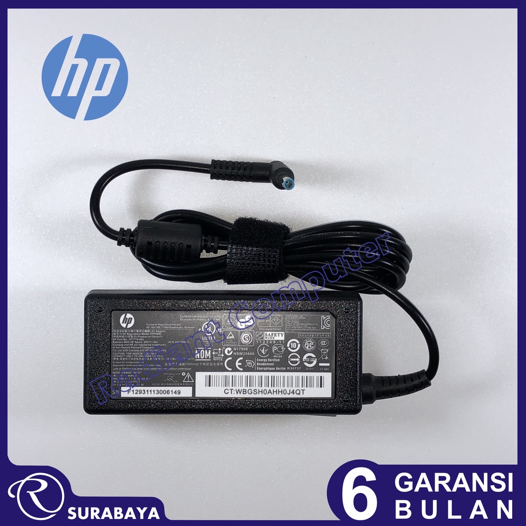 Adaptor Charger HP 210 G1, 215 G1, 240 G1, 240 G2, 250 G2, 255 G2