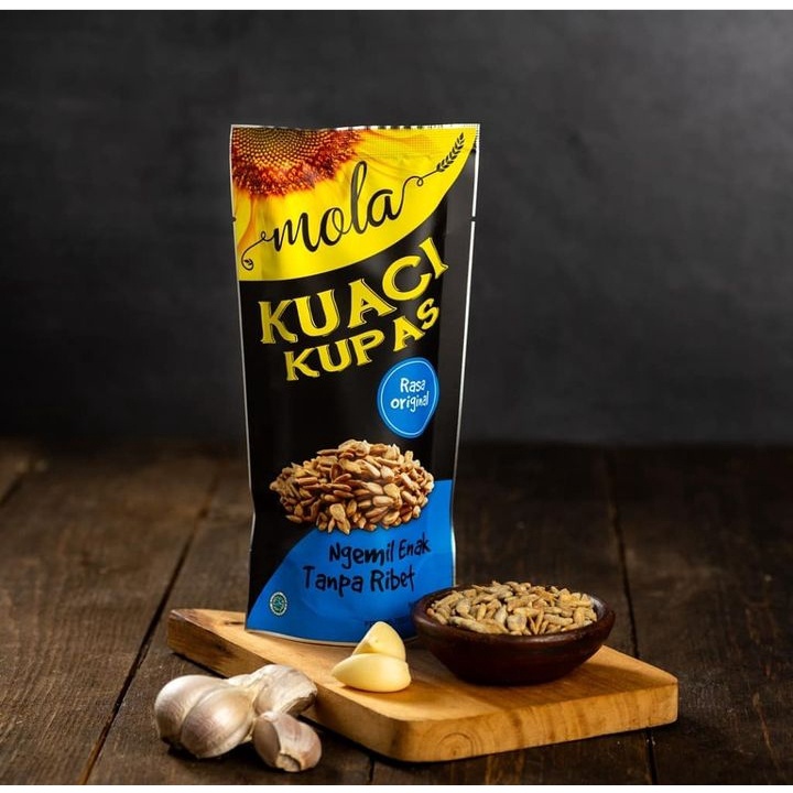 KUACI KUPAS PANGGANG MOLA 50gr/ KWACI/ KUACI BUNGA MATAHARI