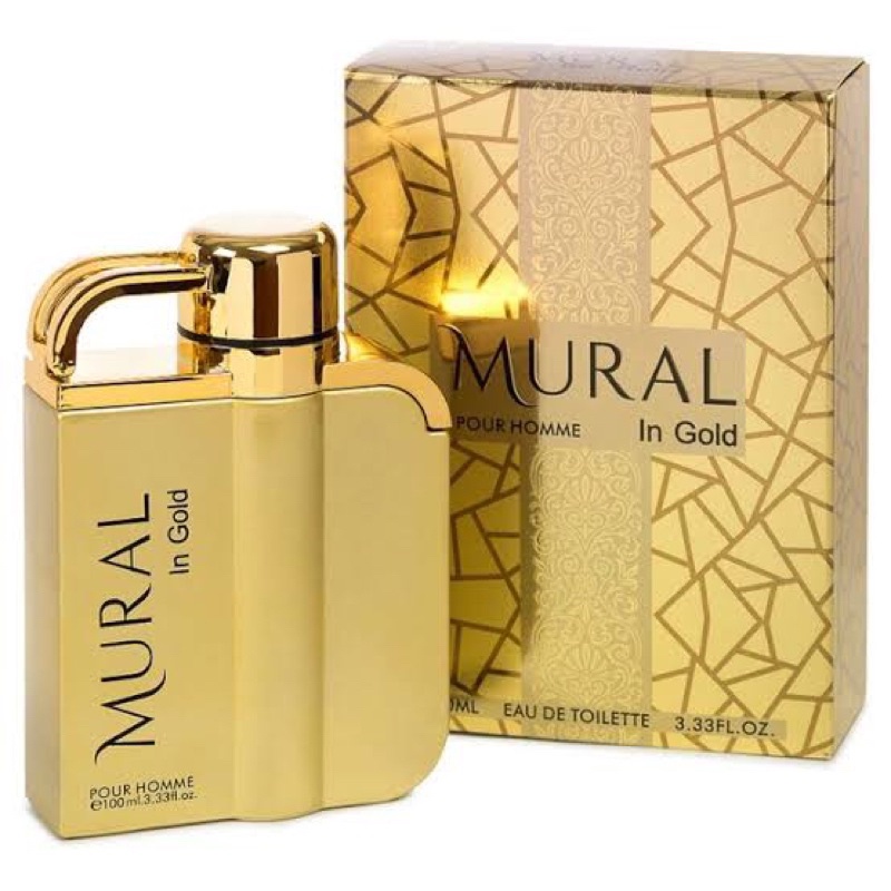 Parfum Original Mural In Gold For Men EDT 100 ml PARFUM PRIA