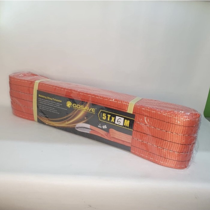 Belt Webbing Sling Gosave 5 Ton X 6 Meter