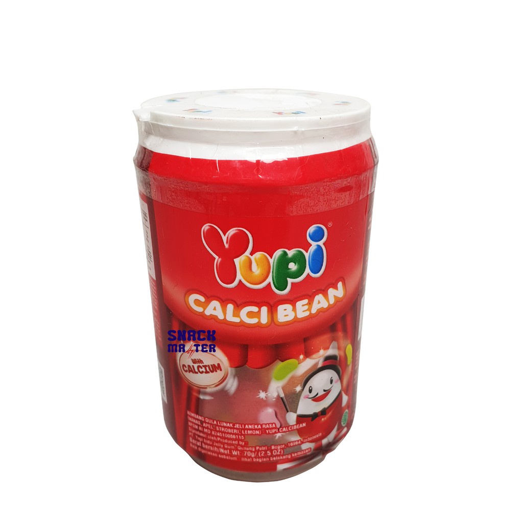 

YUPI CALCI BEAN BOTTLE 70GR