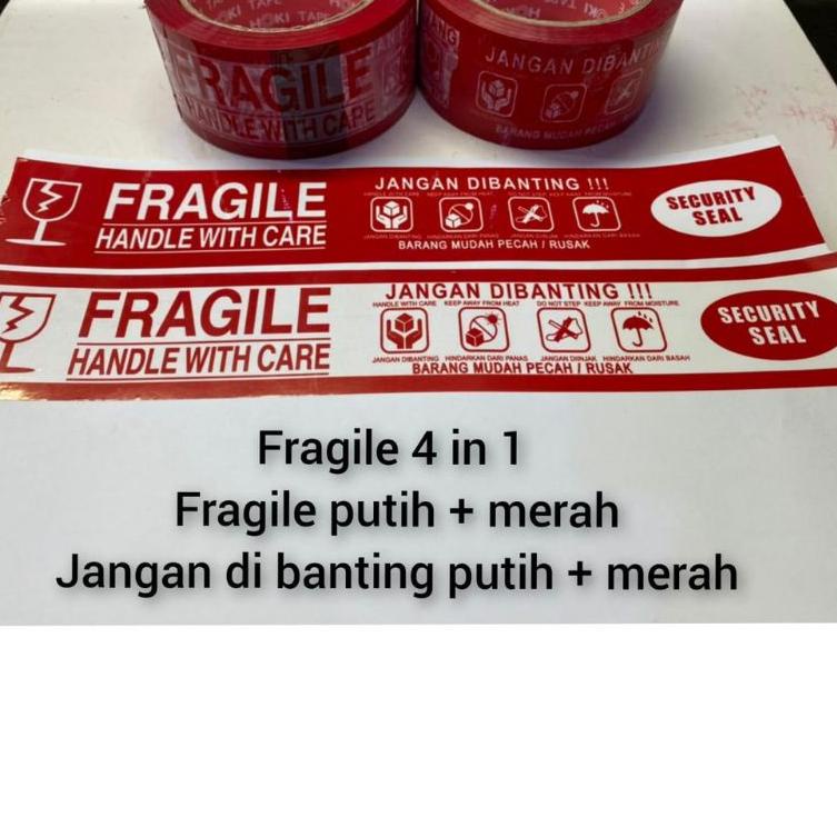 

Y27 [GROSIR] LAKBAN FRAGILE 100yard STOCK TERBATAS PL21