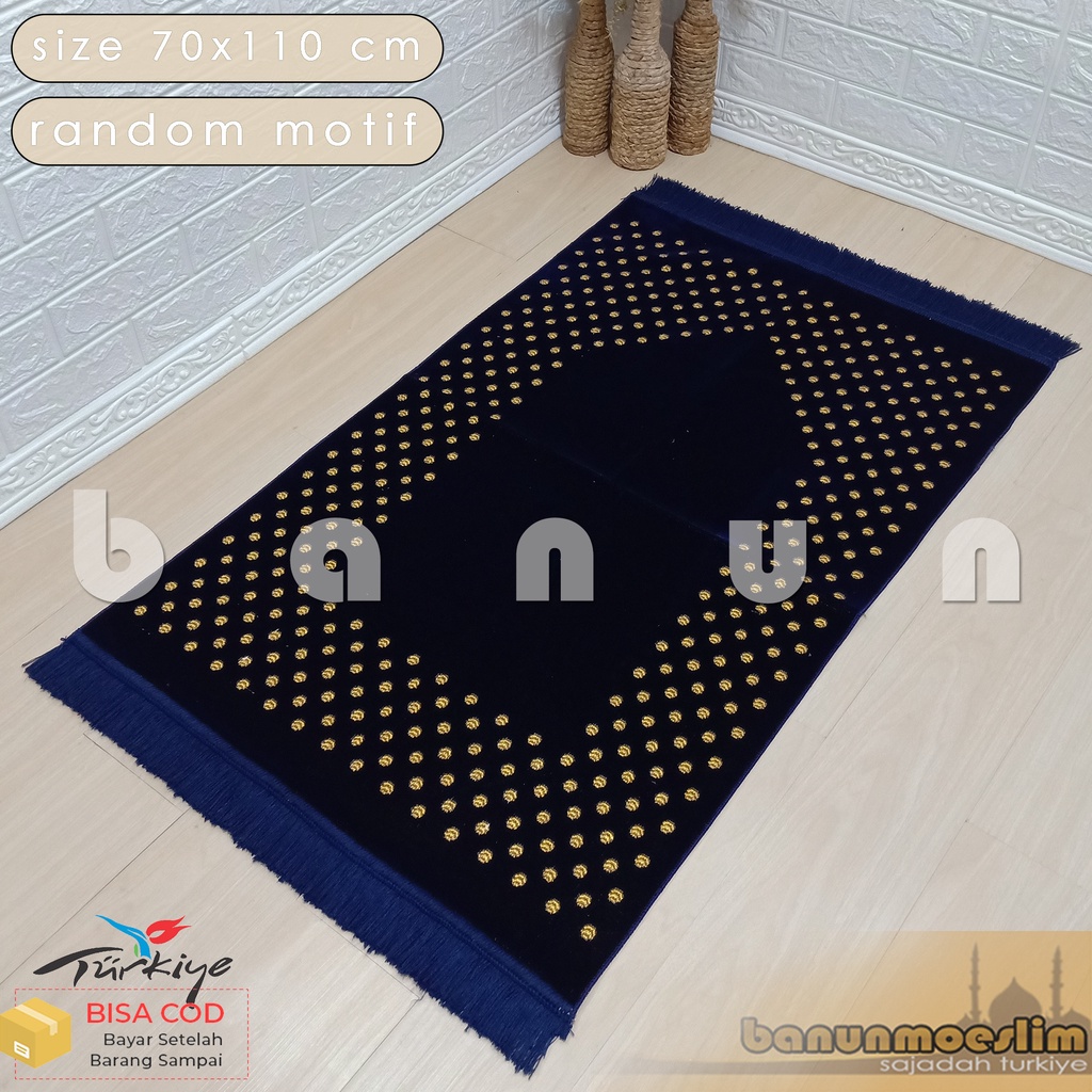 Sajadah Turki Polos Tebal Premium Sajadah Dewasa Jumbo Oleh Oleh Umroh By banunofficialstore