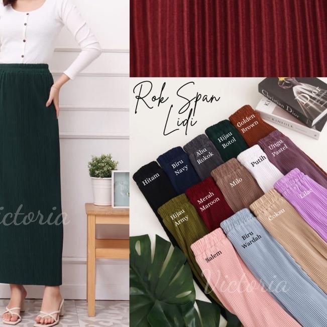✪ (R02) Rok Span Plisket Lidi / Rok Span Plisket Lidi / Rok Span Plisket Premium / Rok Span Hyget Su