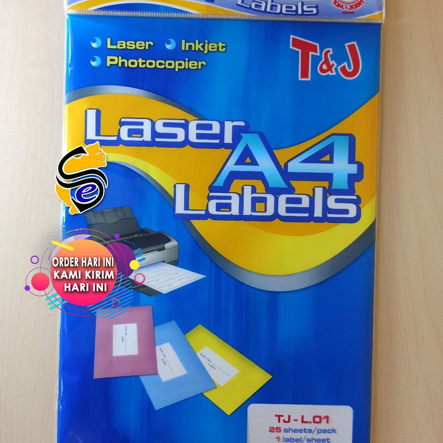 

Sticker / Label T&J Tom & Jerry Ukuran A4
