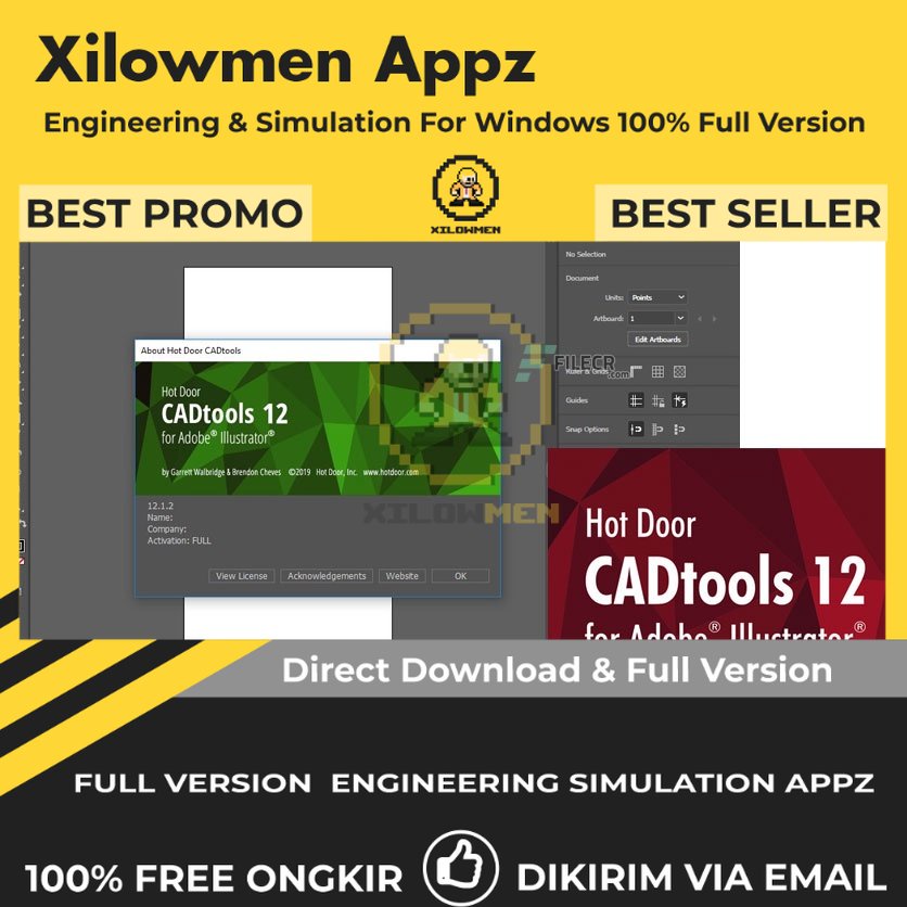 [Full Version] Hot Door CADtools Pro Engineering Software Lifetime Win OS