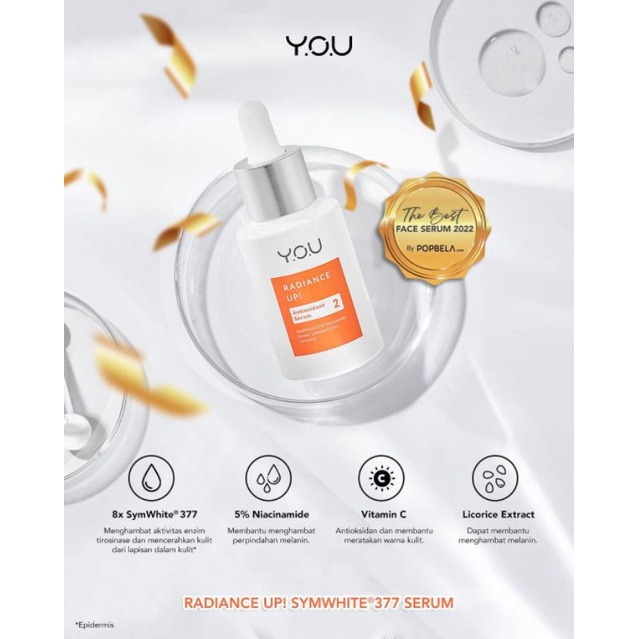 YOU. RADIANCE UP serum