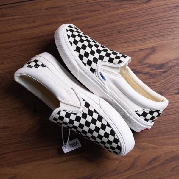 SEPATU VANS SLIP ON CHECKERBOARD PRIA WANITA VANS SLIP ON CATUR SEPATU VANS SLOP PRIA WANITA