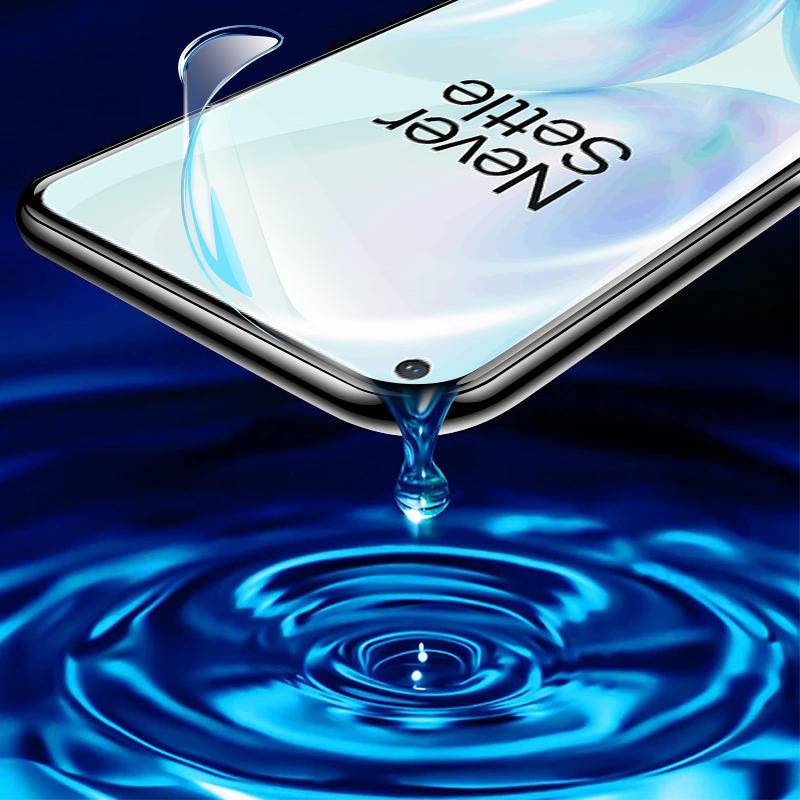 5pcs Untuk OnePlus 8 8T 9 9E 9R 9RT 10 10R 10T Pro Lite Full Cover Hydrogel Film Pelindung Layar Untuk OnePlus Nord Ce2 2T N10 N100 N20 N200 SE Lite 5G