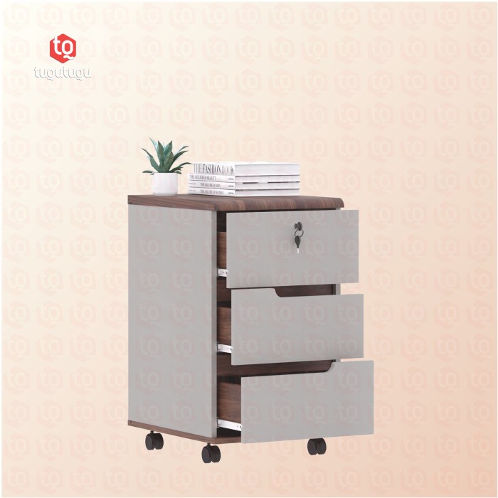 

Terlaris Cyrus 40 Lemari Penyimpanan Berkas / Drawer / Filling Cabinet 3 Laci