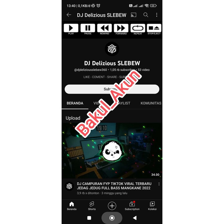 Akun Youtube 1000 Subscriber akun youtube sudah monet akunyoutube tua lawas paket monetisasi 1000 su