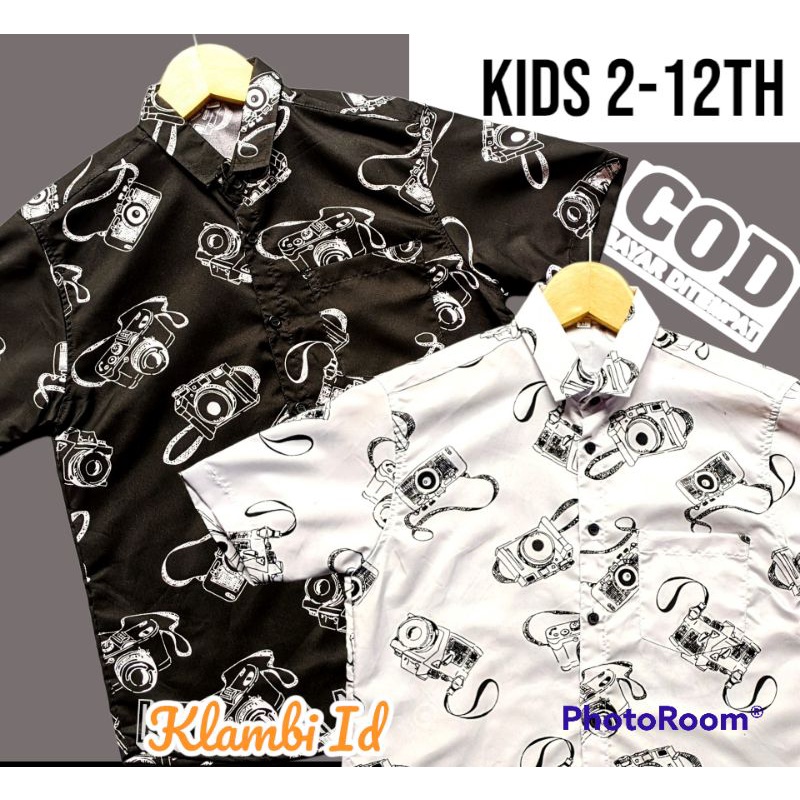 KEMEJA MOTIF ANAK-ANAK / BAJU PANTAI ANAK-ANAK TERKEREN DAN TERBARU