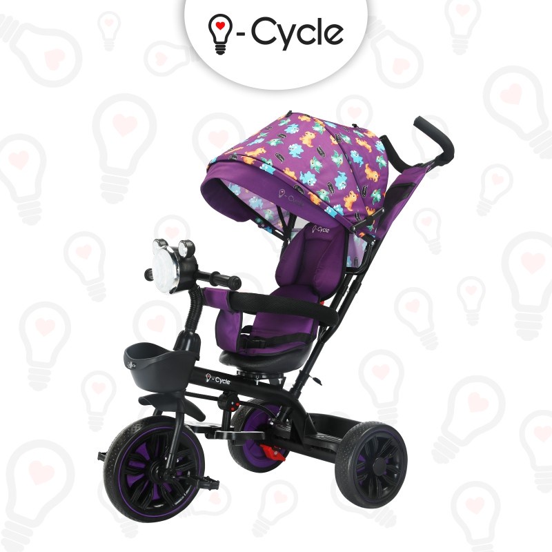 I-CYCLE TC-1907 Flite - Tricycle Stroller Anak