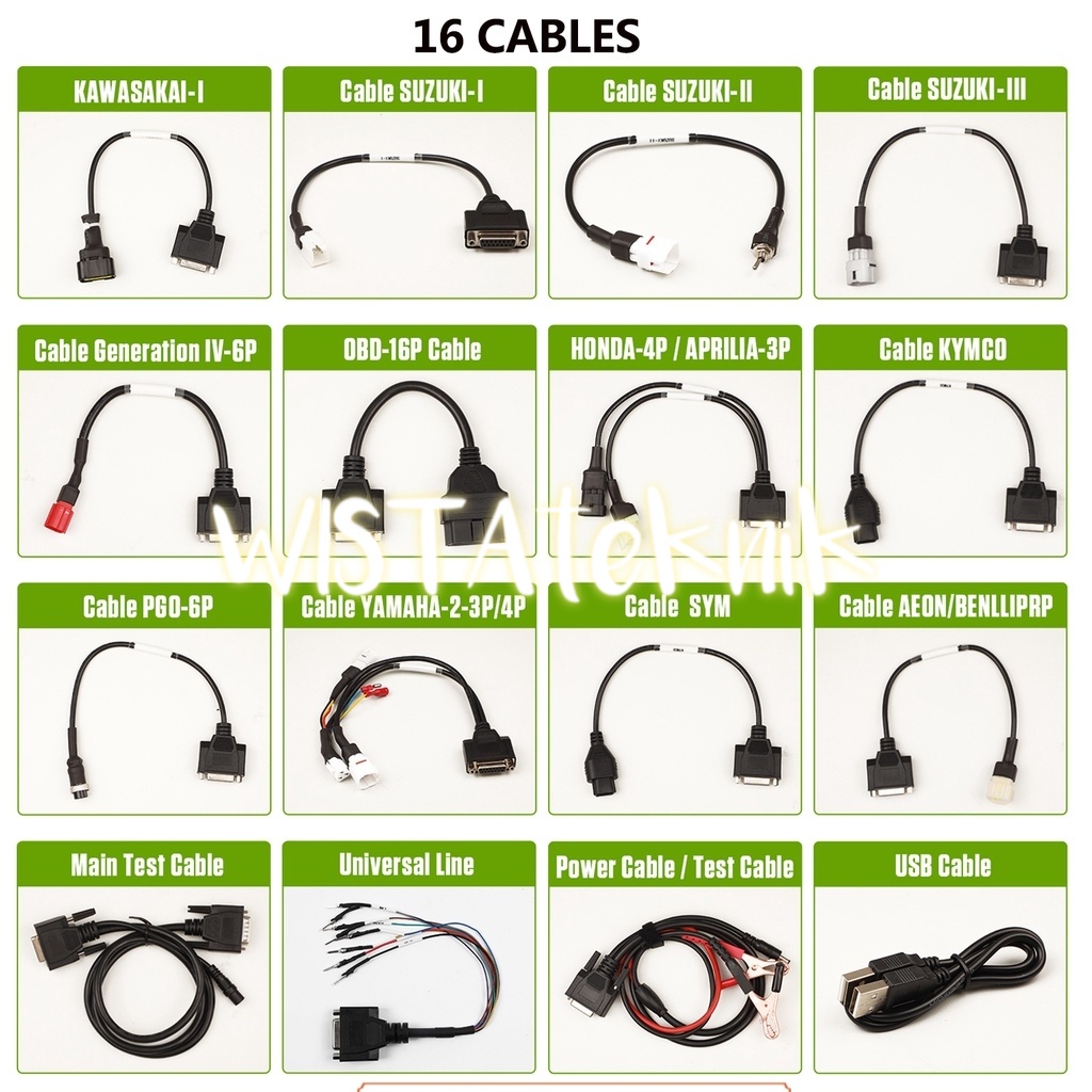 KABEL JDIAG ORIGINAL KABEL UTAMA KEYPAD JDIAG DAN SOCKET DLC  MST 100 PRO DLL