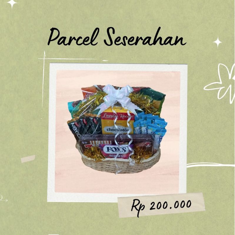 PARCEL SESERAHAN/PARCEL NIKAHAN/PARCEL/MAKANAN RINGAN/MURAH/BERKUALITAS