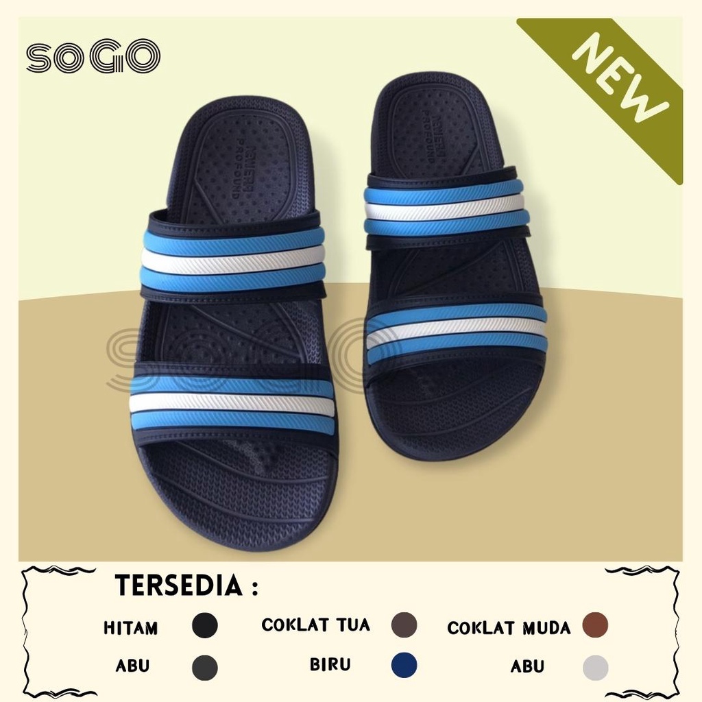 sogo New Era Sandal anak slop ban dua TK E37029