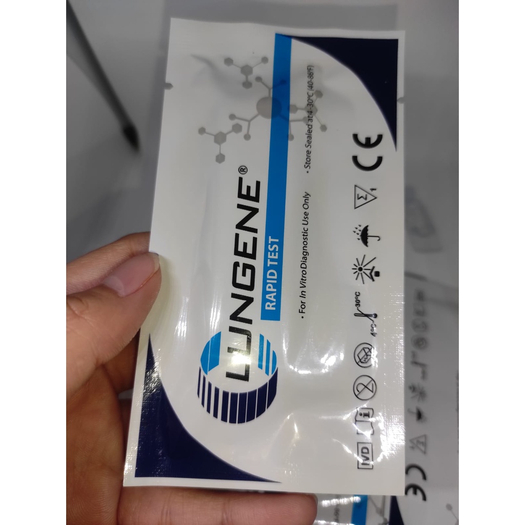 LUNGENE -  SWAB TEST ANTIGEN CLUNGENE LUNGENE BIRU AKL KEMENKES - 1 PCS