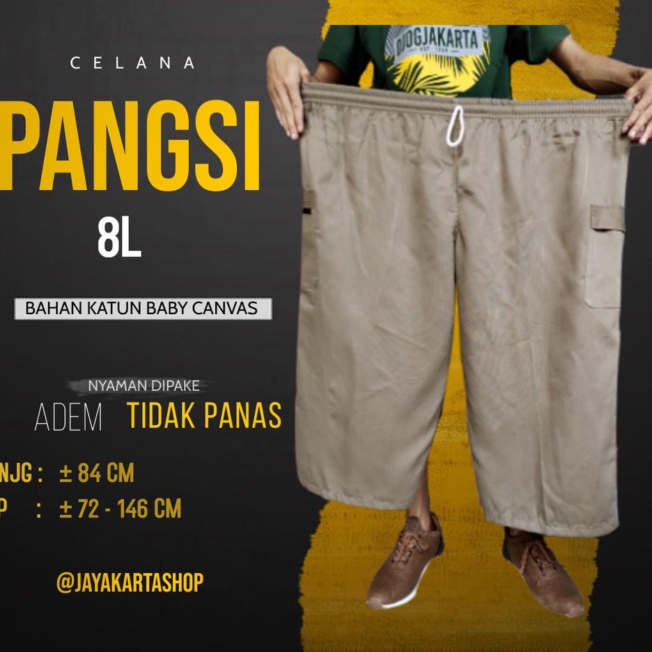 IdU0g0F Celana Pangsi Celana Sirwal Jumbo 8L Celana Cingkrang Pria Dewasa Bigsize Celana Muslim Sunn