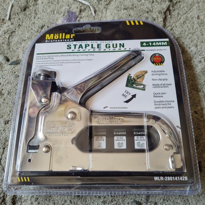 STAPLES GUN 3 IN 1 MOLLAR STAPLER