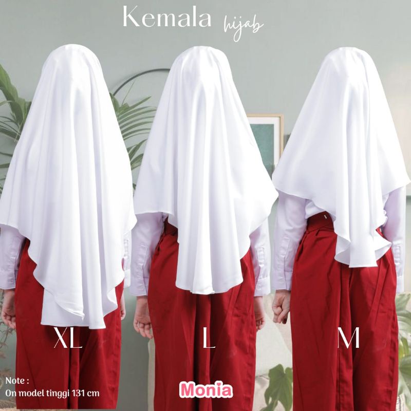 Kemala Hijab by Monia Hijab Kids size MLXL | Hijab Terbaru