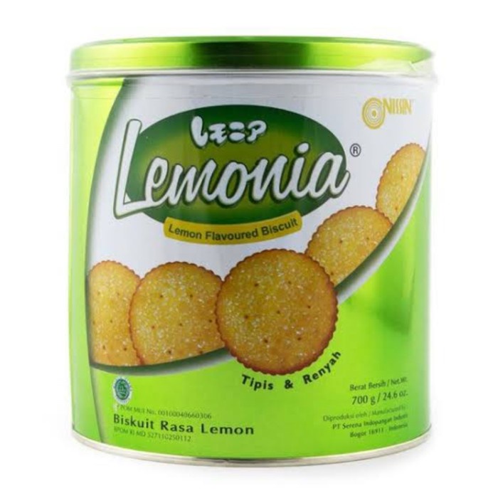 

Nissin Lemonia Cookies Kaleng 650 gr