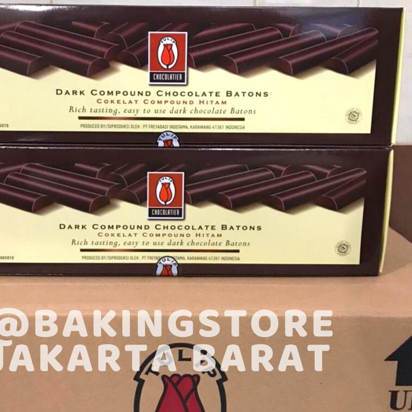 

➨ Chocolate Sticks Batons Tulip Compound Sticks Stik Coklat Baton 1,5kg ☉