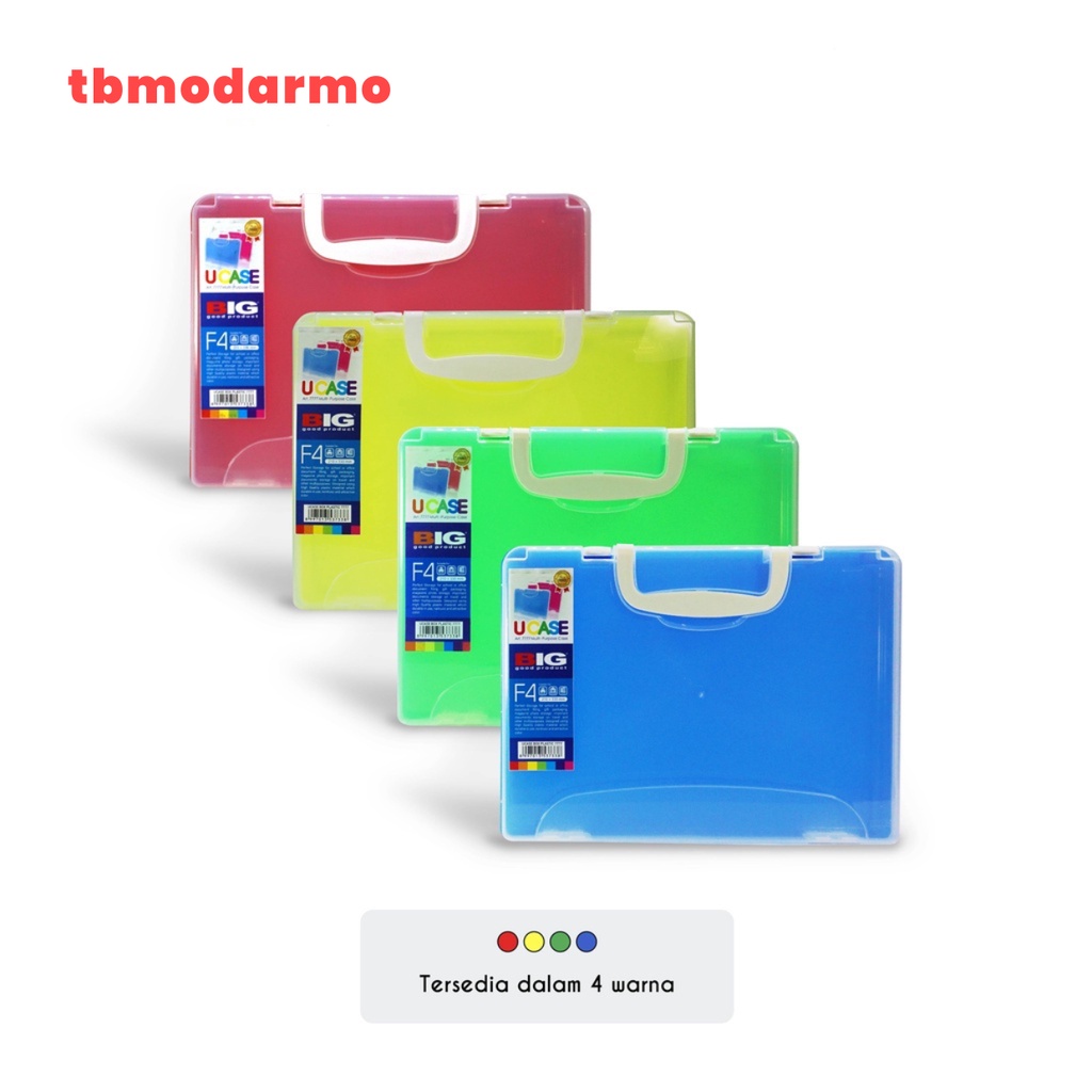 BIG U-Case/ Carry File/ Tas Sekolah/ Tas Multifungsi 4 Warna UC-7777