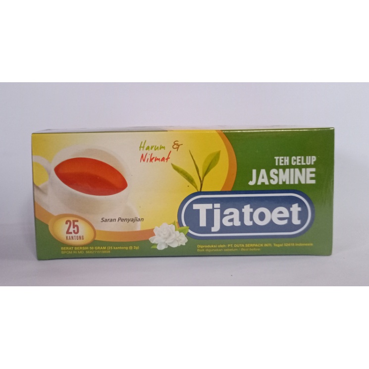 

Teh Tjatoet Teh Celup Jasmine dari 2Tang 50 gr