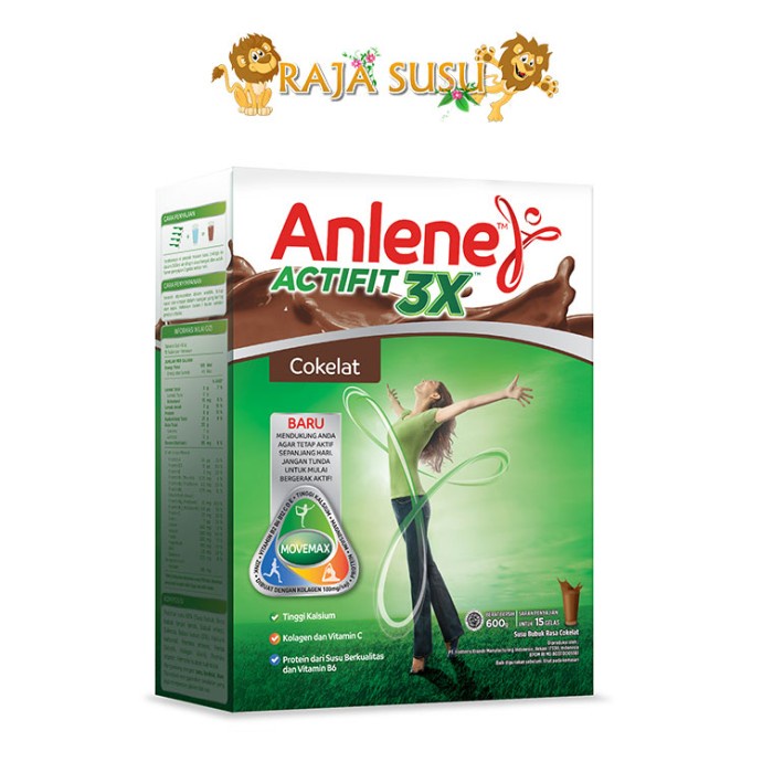 

[ COD ] ANLENE ACTIFIT COKLAT 600 GR