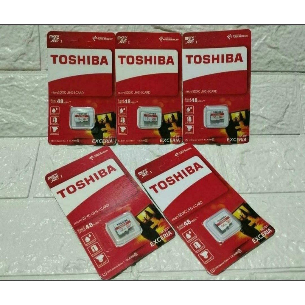 MMc micro Sd Toshiba 16 gb kualitas bagus