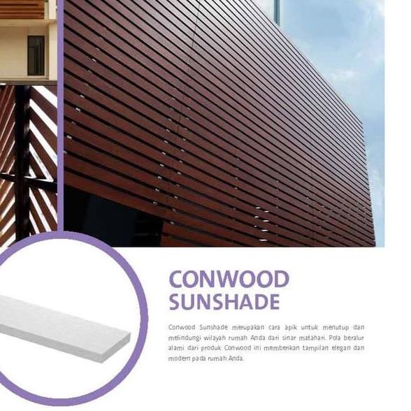 ☪ Conwood Sunshade (76 x 3050 x 14 mm) ➳