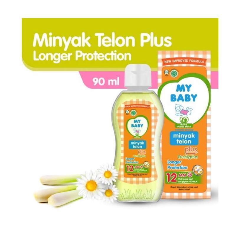 MY BABY MINYAK TELON  PLUS 90ML LONGER PROTEIN