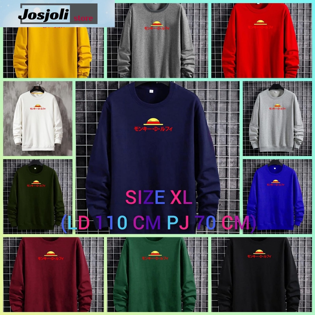 JOSJOLI_STORE/Baju Sweater Topi Jerami/Satu Stel Atasan dan Bawahan Pria Dewasa/L XL