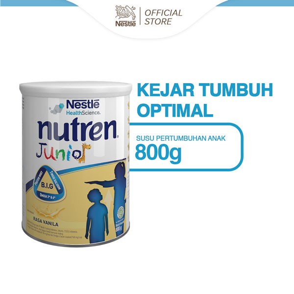 

[ COD ] Nutren Junior Prebio Susu Bubuk Kaleng 800gr