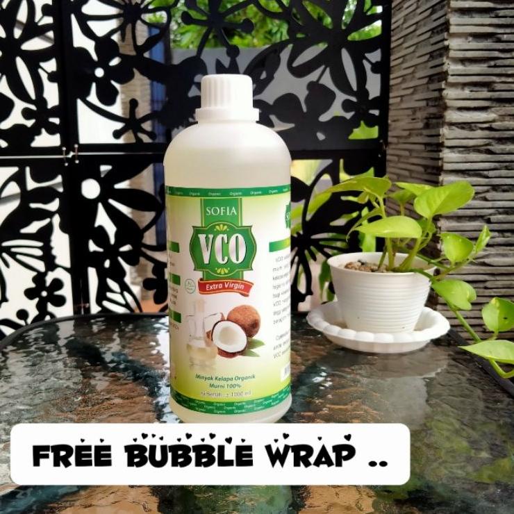 

♕ sofia 1Liter - - minyak kelapa murni - asli 100% tanpa campuran ✷
