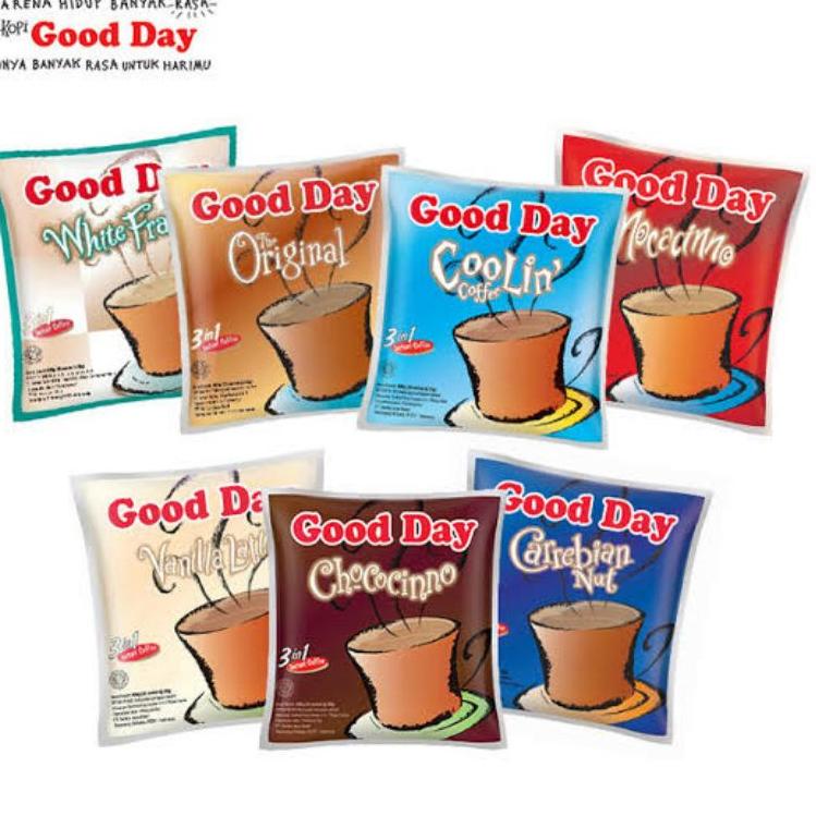 

♛ good day 1pak isi 50 sachet ✷