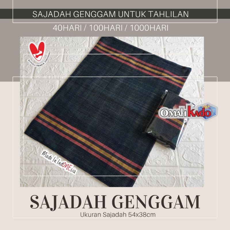 OMAHKADO / SAJADAH  LURIK TERBARU / SAJADAH HAJATAN / SAJADAH TAHLILAN / SAJADAH 40HARI 100HARI 1000