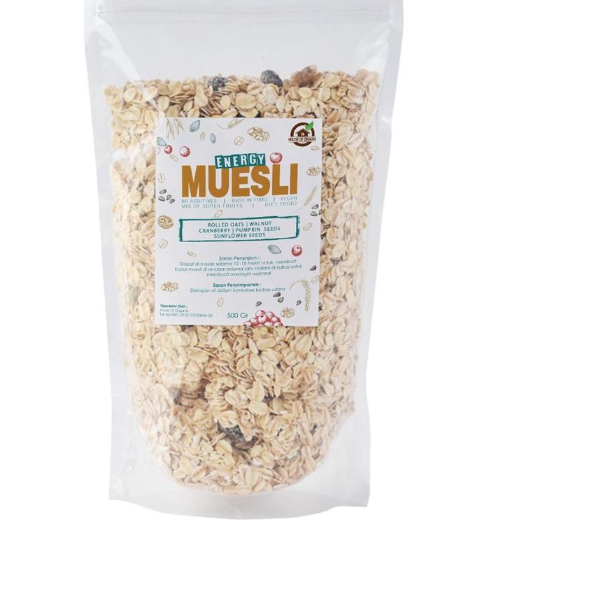 

➱ Energy Muesli 500gr ▲
