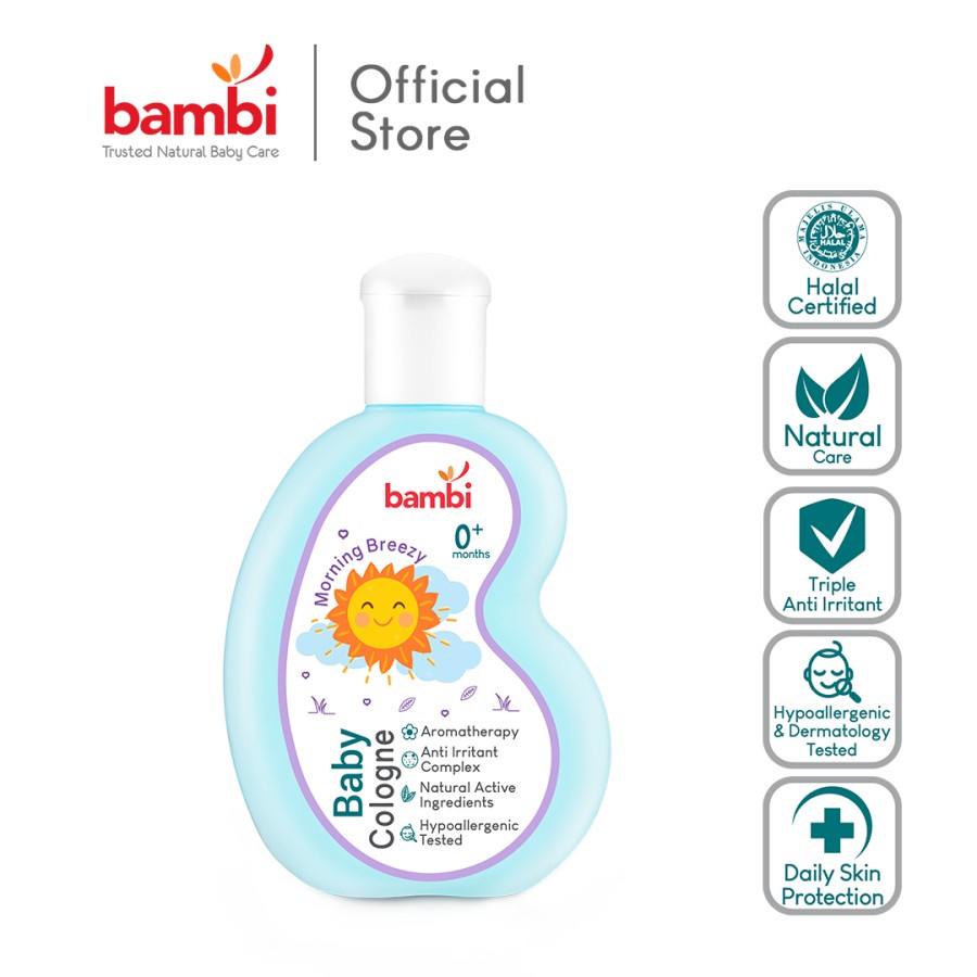 Makassar ! Bambi Baby Cologne 100 ml